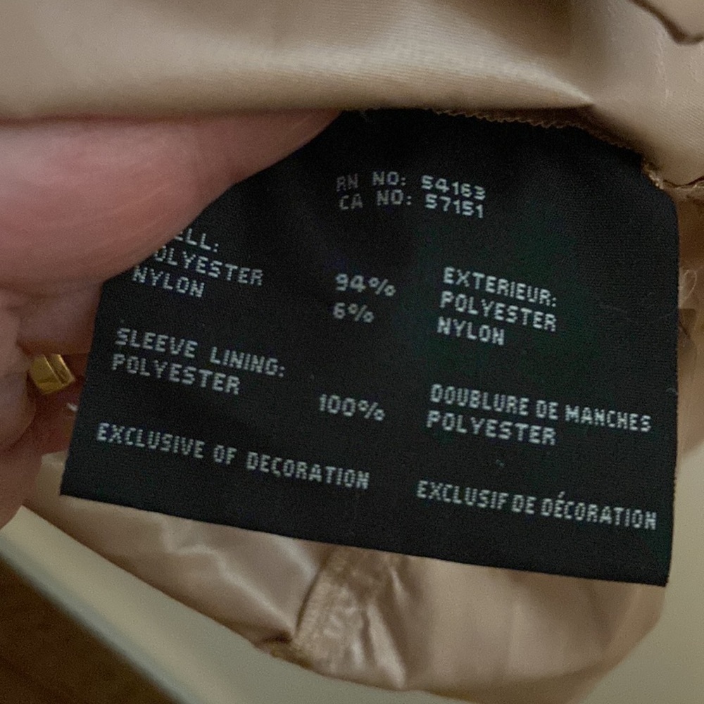 Andrew Marc rain jacket - Picture 8 of 8